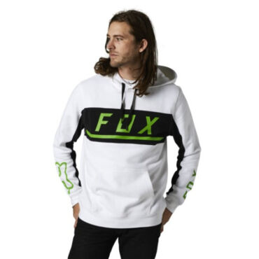 Толстовка FOX Merz Pullover Fleece, white (S, Взрослая  Повседневная) - миниатюра 1