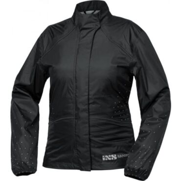 IXS Дождевая женская куртка Ligny черная - миниатюра 1
