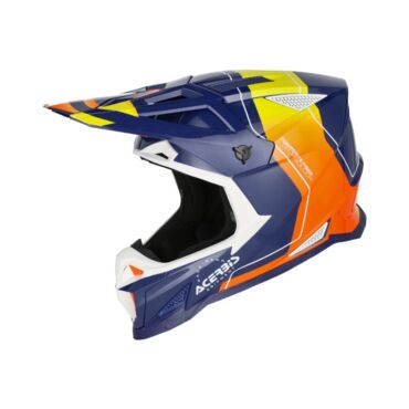 Acerbis Шлем T711 Blue Orange - миниатюра 1