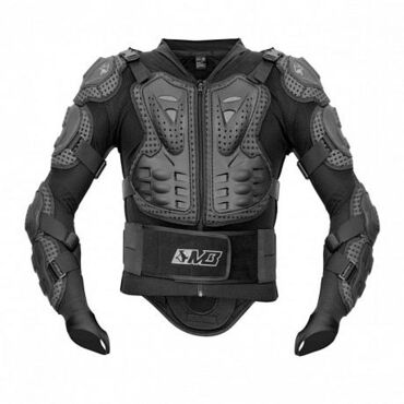 Черепаха мотоциклетная Madbull Turtle Jacket черная - миниатюра 2