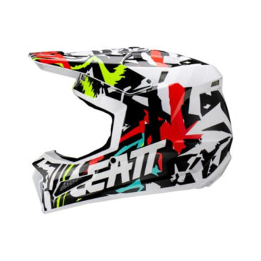 Leatt Шлем детский кроссовый 3.5 Zebra - миниатюра 2