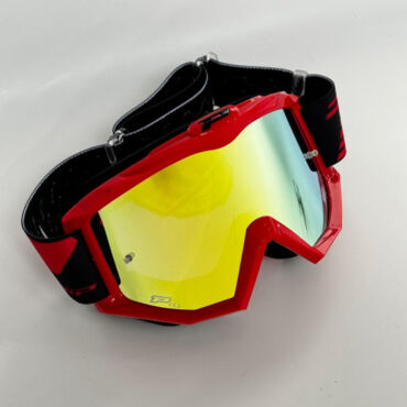 Очки Progrip Atzaki 3201 FL Red Multilayer Mirror Yellow Lens (желтая зеркальная линза 3247C) - миниатюра 1