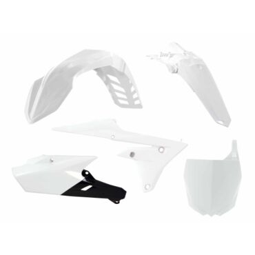 Комплект пластика с передней панелью белый Yamaha WRF250 YZ FX250 15 19 # WRF450 YZ FX450 16 18 - миниатюра 1
