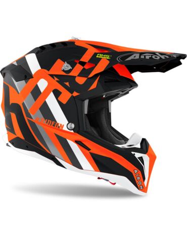 Шлем AIROH AVIATOR 3 Rainbow Orange Matt (матовый)