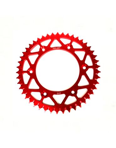 Звезда ведомая 520 46T X TECH Кросс 250 450 6х153х125 алюминиевая с самоочисткой