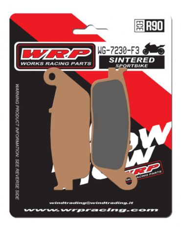 Тормозные колодки WRP WG 7230 F3 (LMP230 SR / FDB664 / FA196)