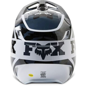 FOX Мотошлем V1 Nuklr Helmet Black - миниатюра 1