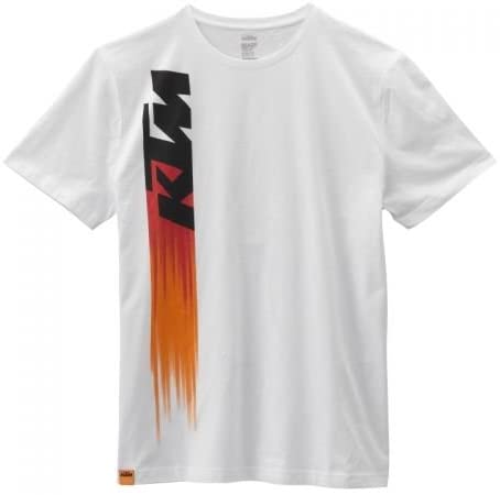 Футболка KTM Faded Tee white (L) - фото 1
