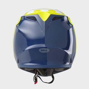 Шлем кроссовый Husqvarna MX 9 MIPS AUTHENTIC HELMET, blue yellow (L, Взрослая  Кросс эндуро) - миниатюра 2