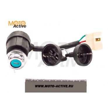 Замок зажигания с ключом 178FS 6HP (ML 3) - миниатюра 1