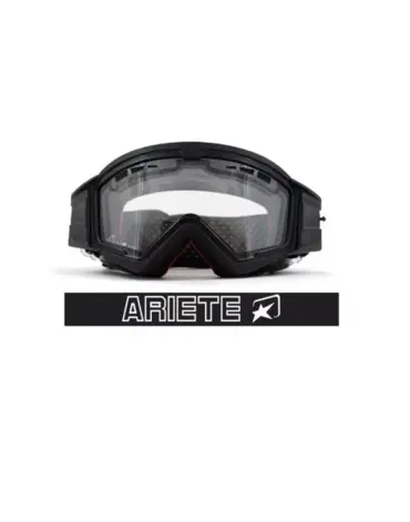 Кроссовые очки (маска) MUDMAX - BLACK / DOUBLE CLEAR VENTILATED LENS NO PINS