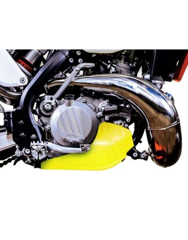 Защита двигателя пластиковая желтая Husqvarna TC250 17 19 / TE TX 250 300 17 20 