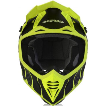 Acerbis Шлем X Track Black Fluo Yellow - миниатюра 1