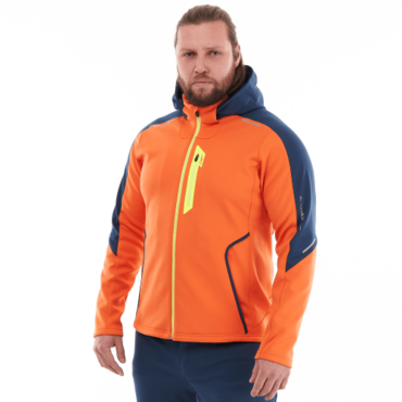Dragonfly Куртка с капюшоном EXPLORER 2.0 Man Orange - Ocean 2024 - миниатюра 3