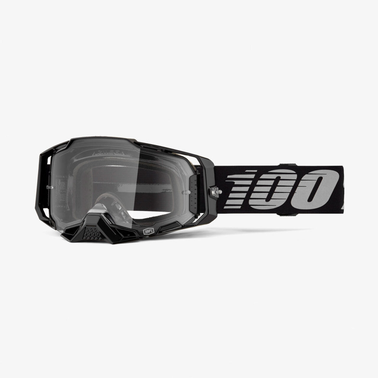 Очки 100% Armega Black / Clear (50004 00030) - фото 1