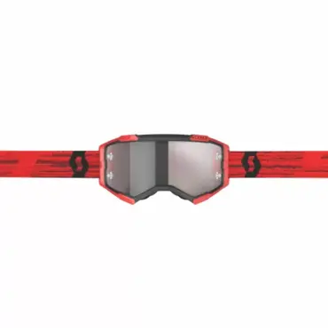 Scott Очки Fury dark red silver chrome works - миниатюра 1