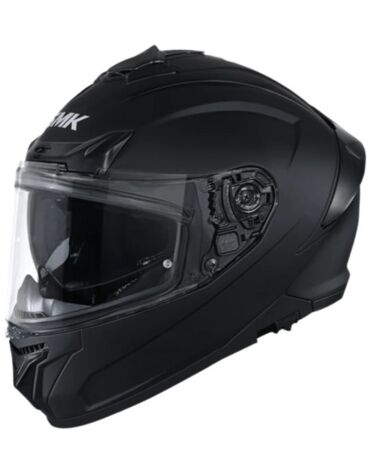 Шлем дорожный SMK TYPHOON RD1, black matt (L, Взрослая  Дорожная)