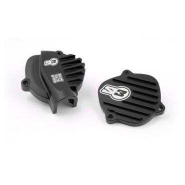 Комплект крышек мощностного клапана большого объема серых KTM 250 300EXC 17 23 / Husqvarna TE250 300 17 23 / GasGas EC250 300 21 23 - миниатюра 1
