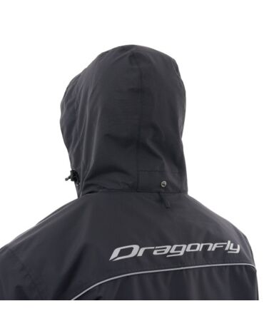 Dragonfly Дождевая куртка Evo Black - Red (мембрана) 2025