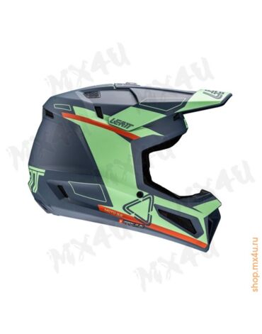 Кроссовый шлем 3.5 V25 Matcha - Зеленый