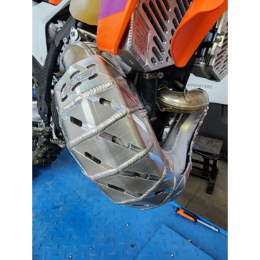 ARMA Защита картера и резонатора ( тазик ) KTM TBI 24 25г. // 9SPEG03 - миниатюра 1