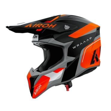 Airoh Шлем Wraaap Conquer Orange Matt - миниатюра 1