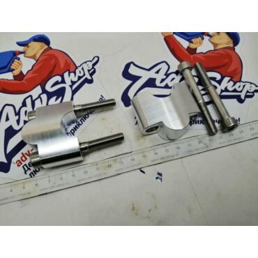 SCH проставки прямые для руля d= 22 mm h= 30 mm - миниатюра 1
