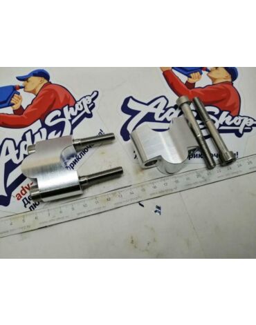 SCH проставки прямые для руля d= 22 mm h= 30 mm