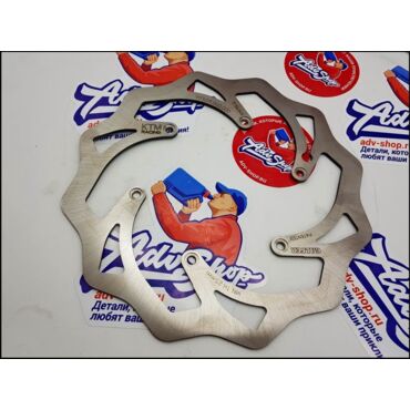 KTM BRAKE DISC FRONT Диск тормозной передний 260mm EXC / SX 07 16 ( 77309060000 / 77309060300 ) - миниатюра 1