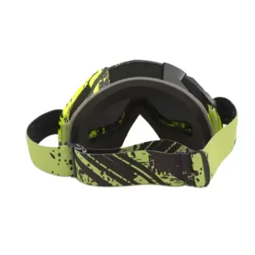 AiM Очки кроссовые (PRO) 157 600 Black Yellow Glossy - миниатюра 1