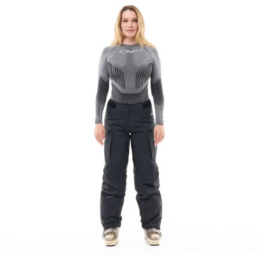 Dragonfly Штаны горнолыжные утепленные Gravity 2025 Woman Black - миниатюра 4