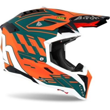 Airoh Мотошлем Aviator 3 Rampage Orange Matt - миниатюра 1