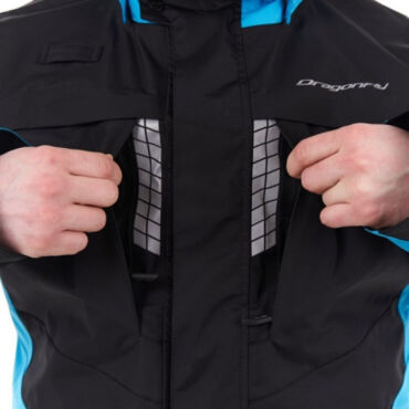 Dragonfly  Мембранная куртка Quad Pro Black - Blue 2023 - миниатюра 2