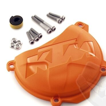 KTM CLUTCH COVER PROTECTION CPL. Защита крышки сцепления оранж для 250 / 350 SX F / EXC F / XC F / XCF W ( 7753099400004 ) - миниатюра 1