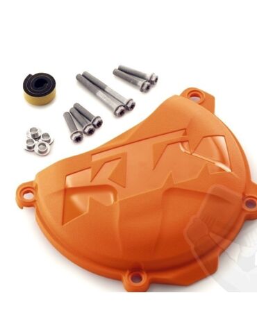 KTM CLUTCH COVER PROTECTION CPL. Защита крышки сцепления оранж для 250 / 350 SX F / EXC F / XC F / XCF W ( 7753099400004 )