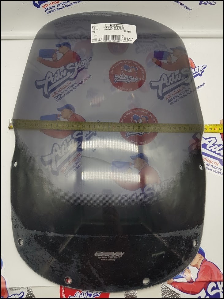 MRA Стекло туринг дымчатое XRV750 RD04 (90 92) (515 мм)