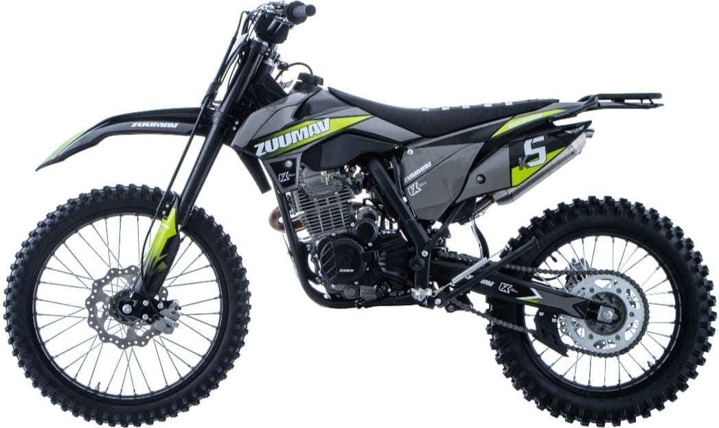 Кроссовый мотоцикл Zuumav K5 CB300F 21 18 зелёный