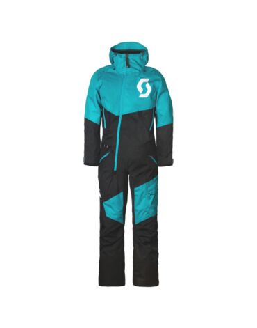 SCOTT Комбинезон женский Back X Dryo black breeze blue