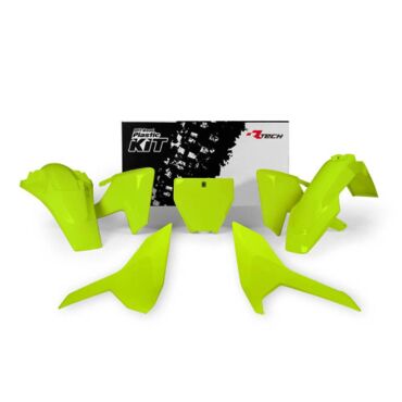 Комплект пластика Husqvarna TC125 FC250 450 16 18 # TC TX250 300 FS FX350 450 17 18 Neon Yellow - миниатюра 1