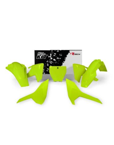 Комплект пластика Husqvarna TC125 FC250 450 16 18 # TC TX250 300 FS FX350 450 17 18 Neon Yellow