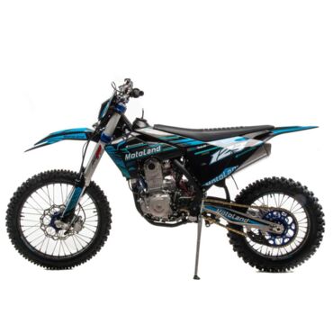 Кроссовый мотоцикл Motoland XT 450 NC (ZS194MQ) Синий 21 18 - миниатюра 1