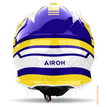 Кроссовый шлем Aviator Ace 2 Sake - Желтый - миниатюра 1