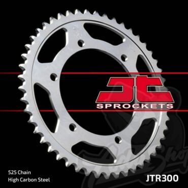 JTR 300 48 звезда ведомая стальная  48 зубов Honda XL650 - миниатюра 1