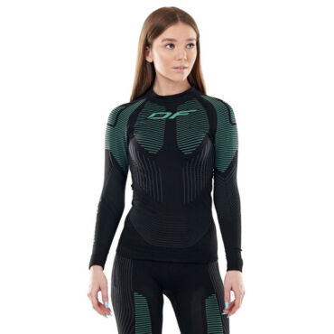 Dragonfly Термофутболка DF 3DTHERMO GREEN с длинным рукавом Woman - миниатюра 1