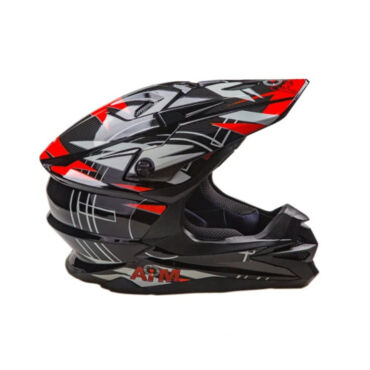 AiM Шлем JK803S Red Black - миниатюра 1
