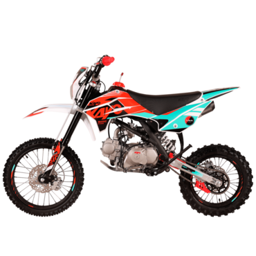 Питбайк KAYO BASIC K125EM 17 14 KRZ (механ. сцепл., эл. стартер) 2026 - миниатюра 1