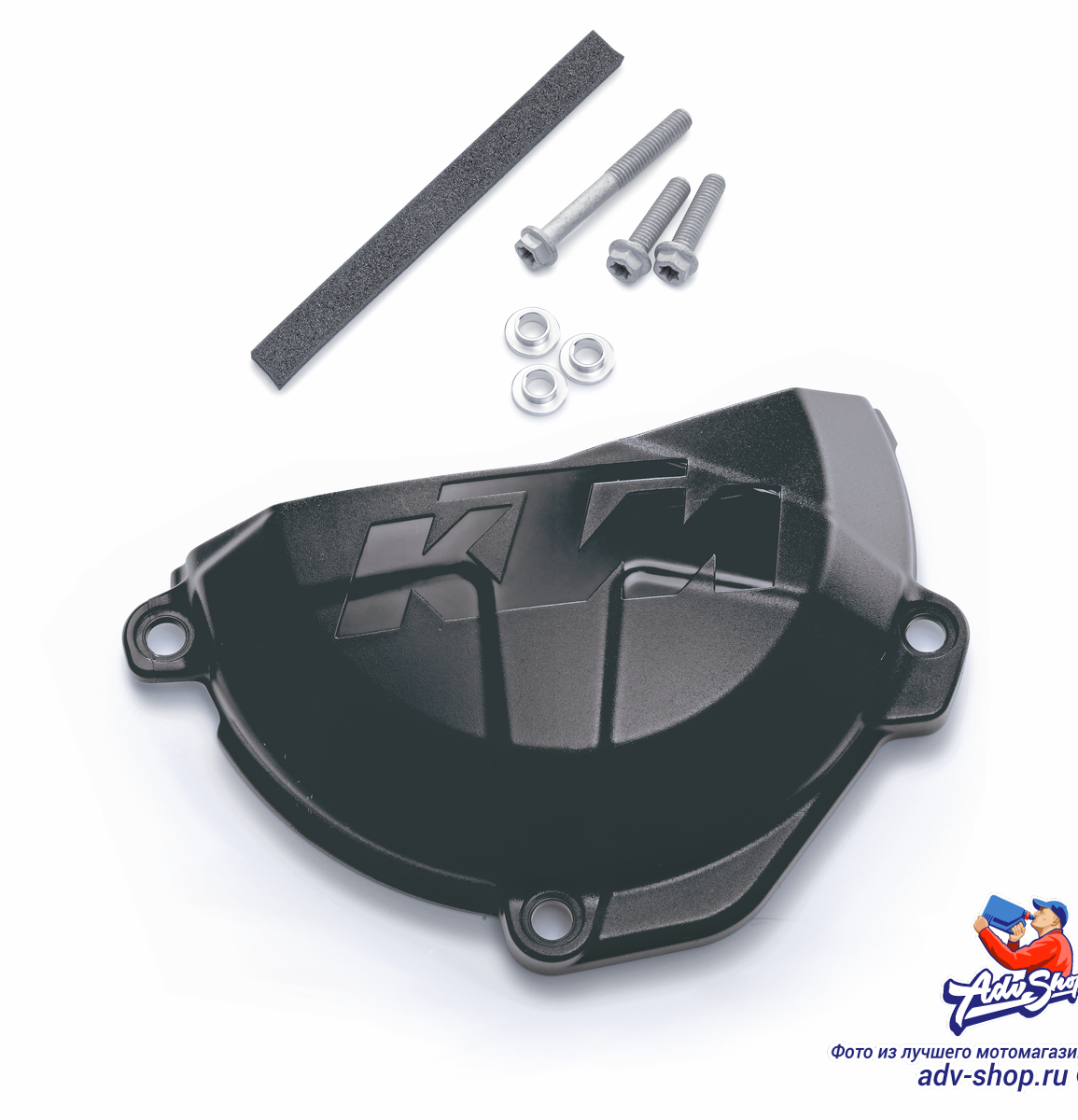 KTM Clutch cover prot. 250 350 cmpl. Black  защита крышки сцепления черная 250 350 EXCF 17 22 ( 79230994500C1 ) - фото 1