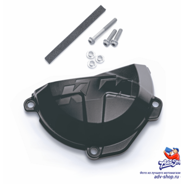 KTM Clutch cover prot. 250 350 cmpl. Black  защита крышки сцепления черная 250 350 EXCF 17 22 ( 79230994500C1 ) - миниатюра 1