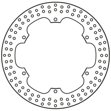 Диск тормозной передний Yamaha XJ900 95 03, XVZ1300 96 11 - миниатюра 1