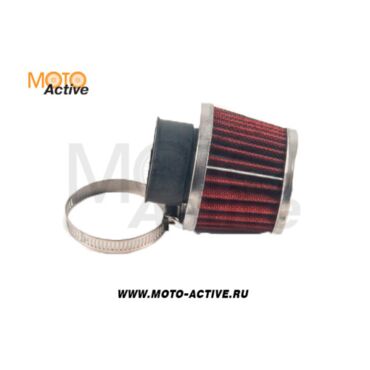 Фильтр возд. нулевик #1 (d=32mm) металл - миниатюра 1